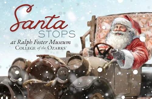 Santa Stops at the Ralph Foster Museum at College of the Ozarks